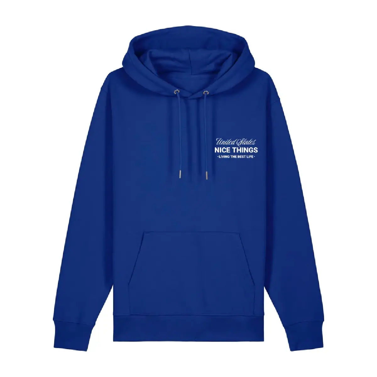 Sweat à capuche bleu royal – Héritage new yorkais (1)
