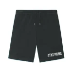 Logo 'Atnt Paris' Classic Shorts Black
