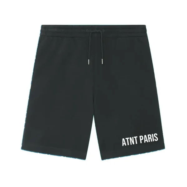 Logo 'Atnt Paris' Classic Shorts Black