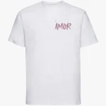 amor t shirt blanc unisexe (1)