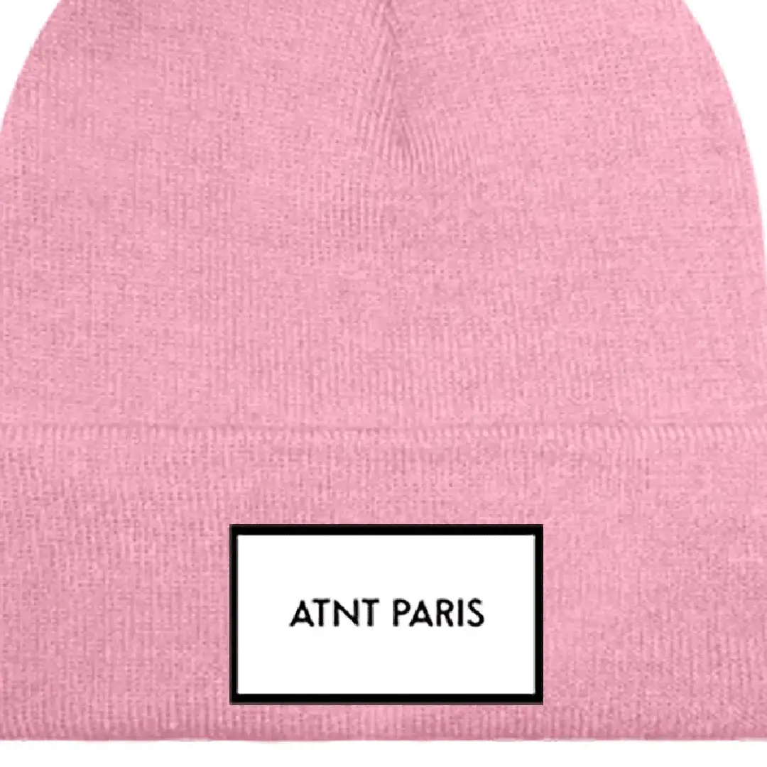 bonnet a revers rose clair atnt paris (1)