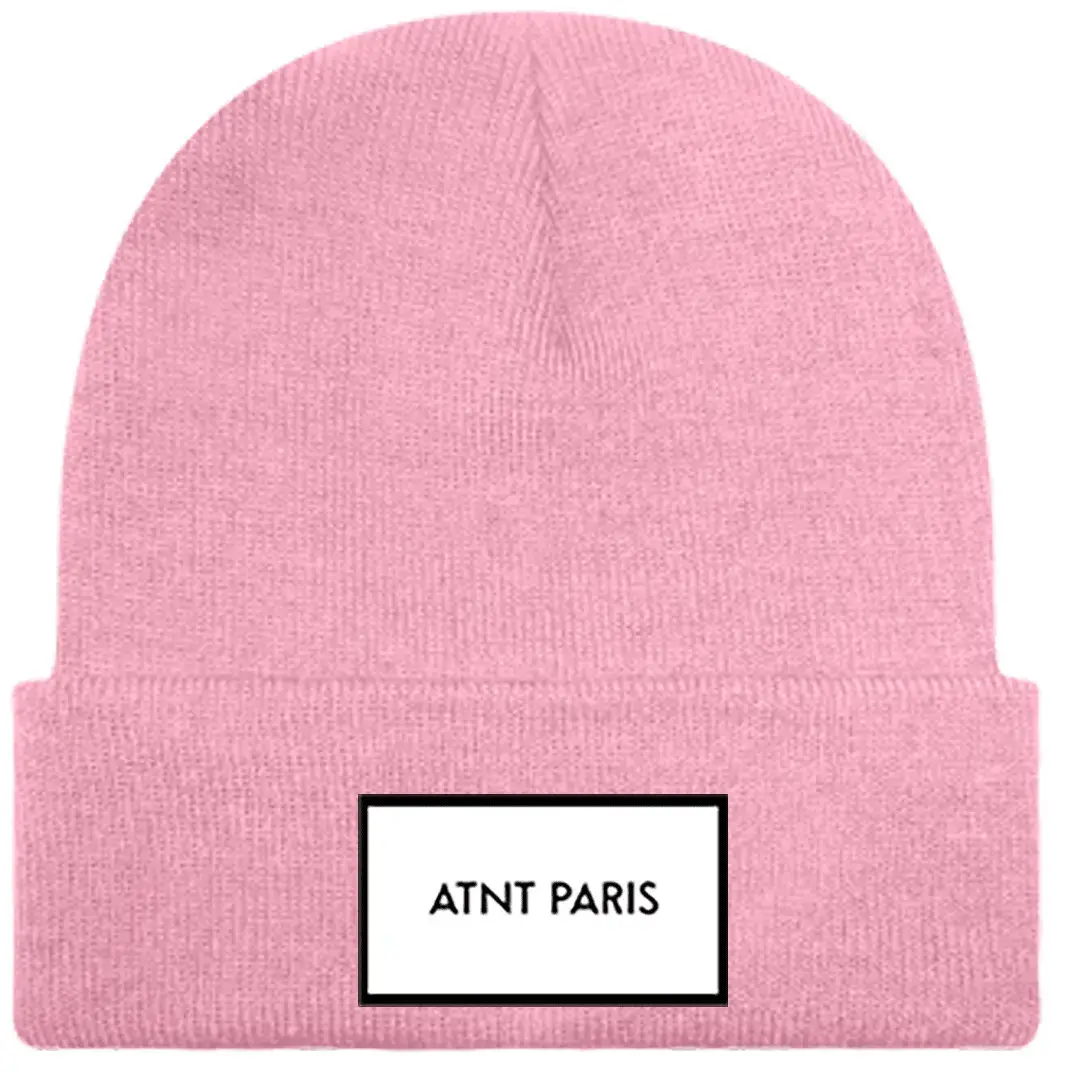 bonnet a revers rose clair atnt paris (2)