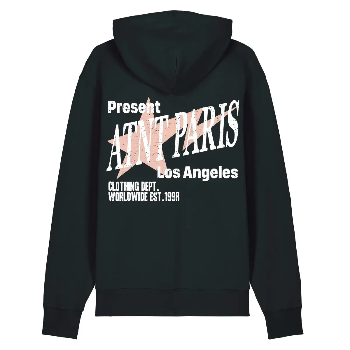 capuche unisexe noir dept los angeles (1)