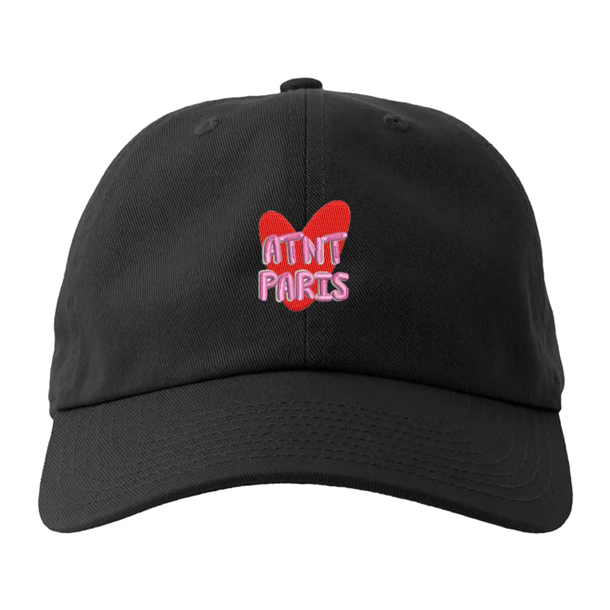 casquette noir heart atnt (1)