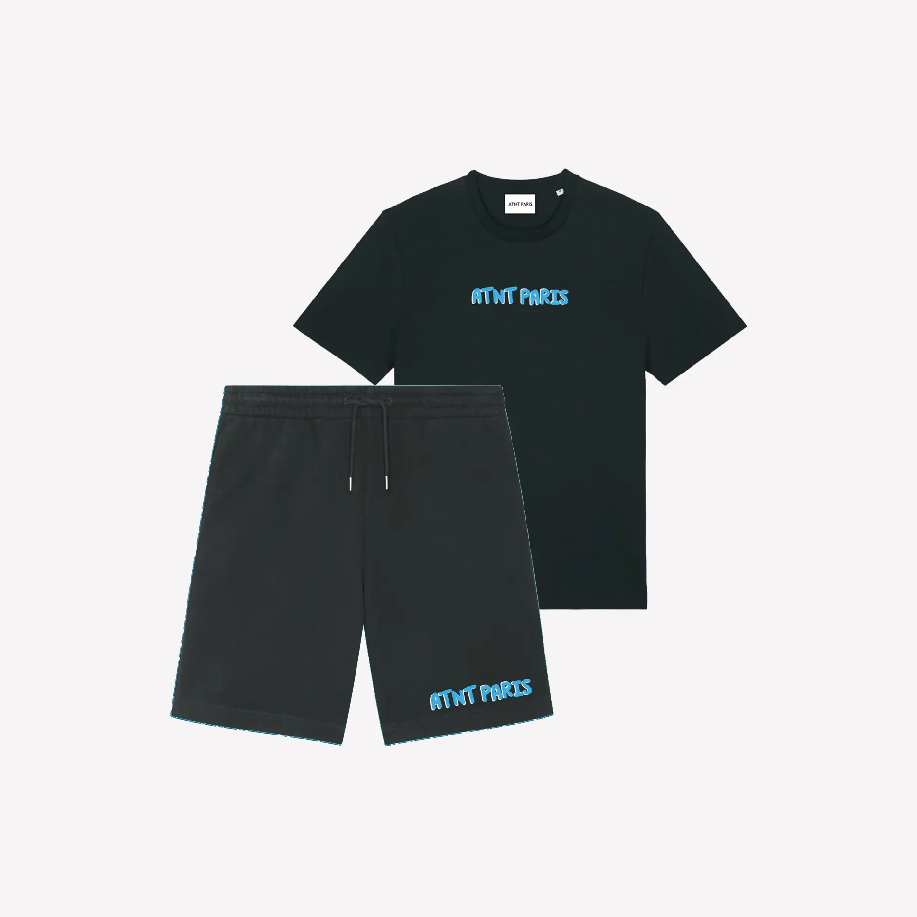 ensemble-tshirt-et-short-noir-love-is-a-feeling