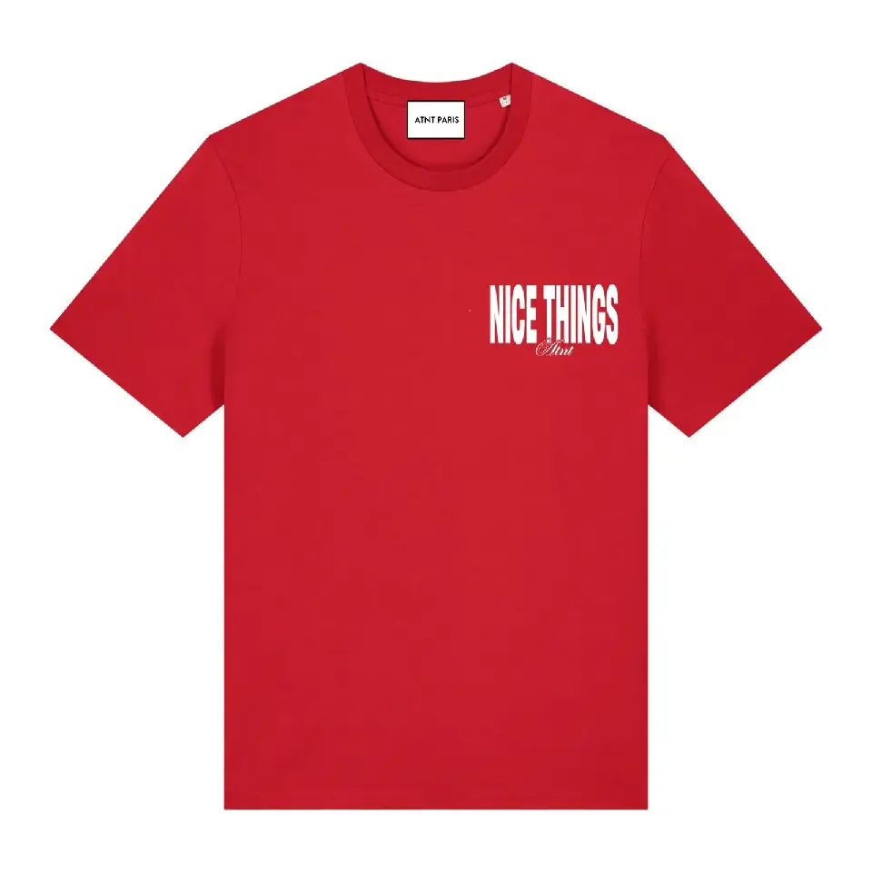 t shirt rouge nice things (1)