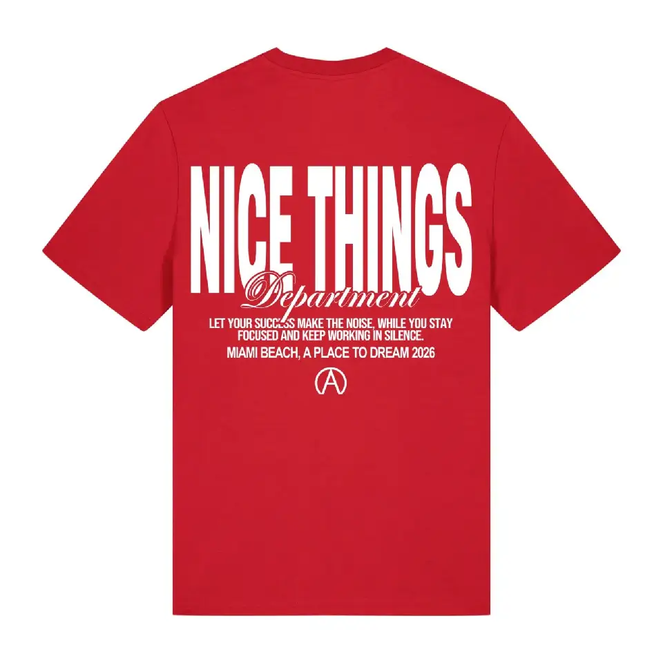 t shirt rouge nice things (2)