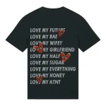 t shirt unisexe a strass et coeur damour (2)