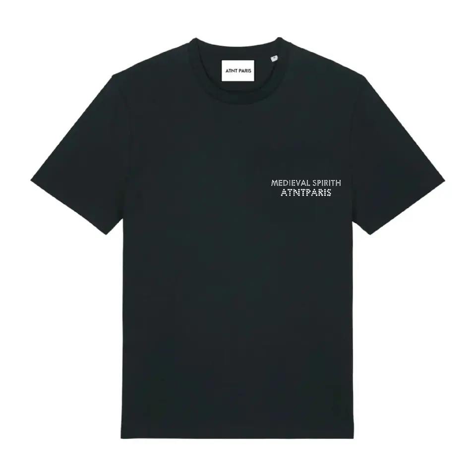 t shirt unisexe medieval spirith strass (2)