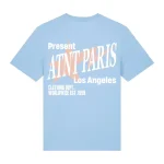 tee shirt unisexe bleu ciel dept los angeles (2)