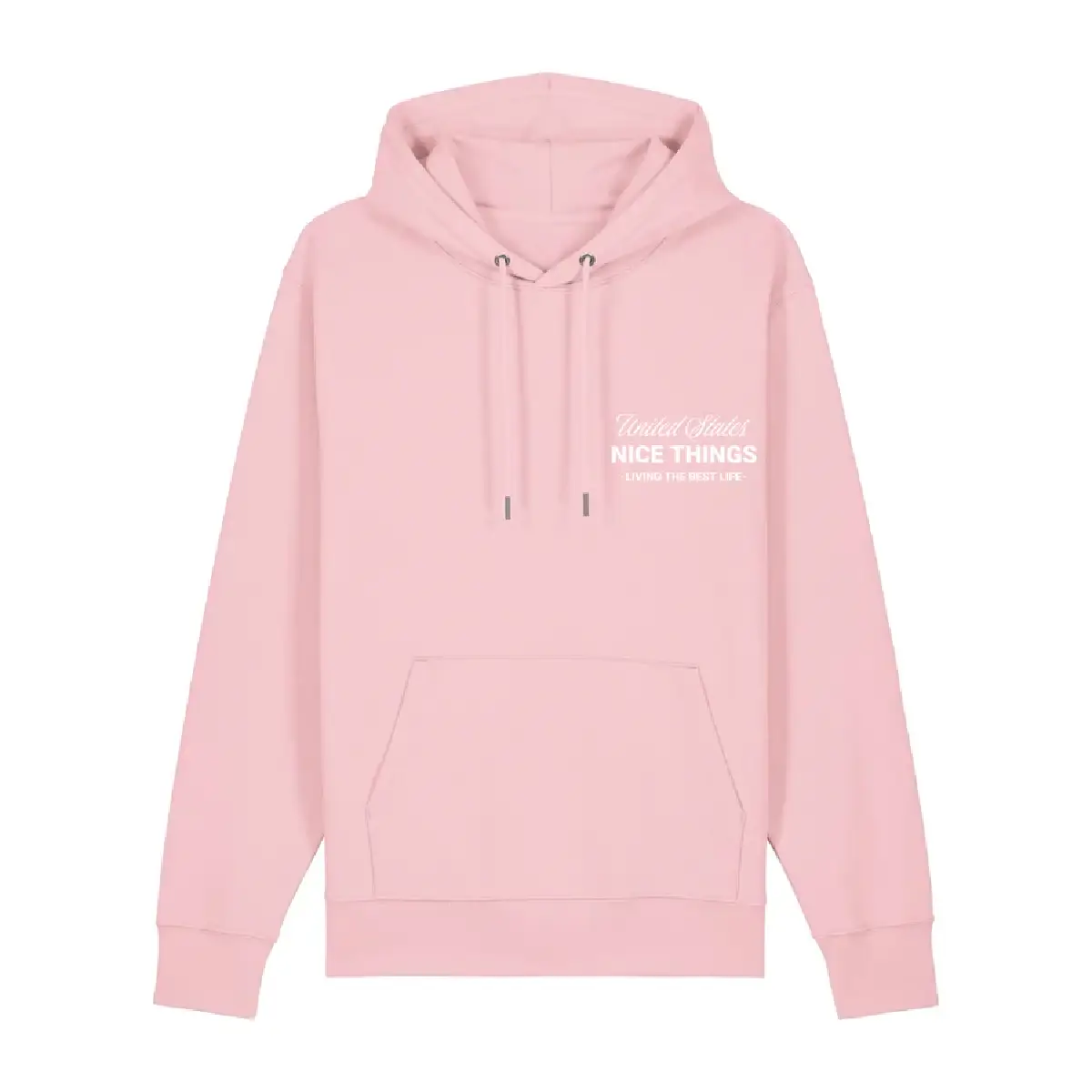 Sweat à capuche rose clair – Héritage de New York (1)
